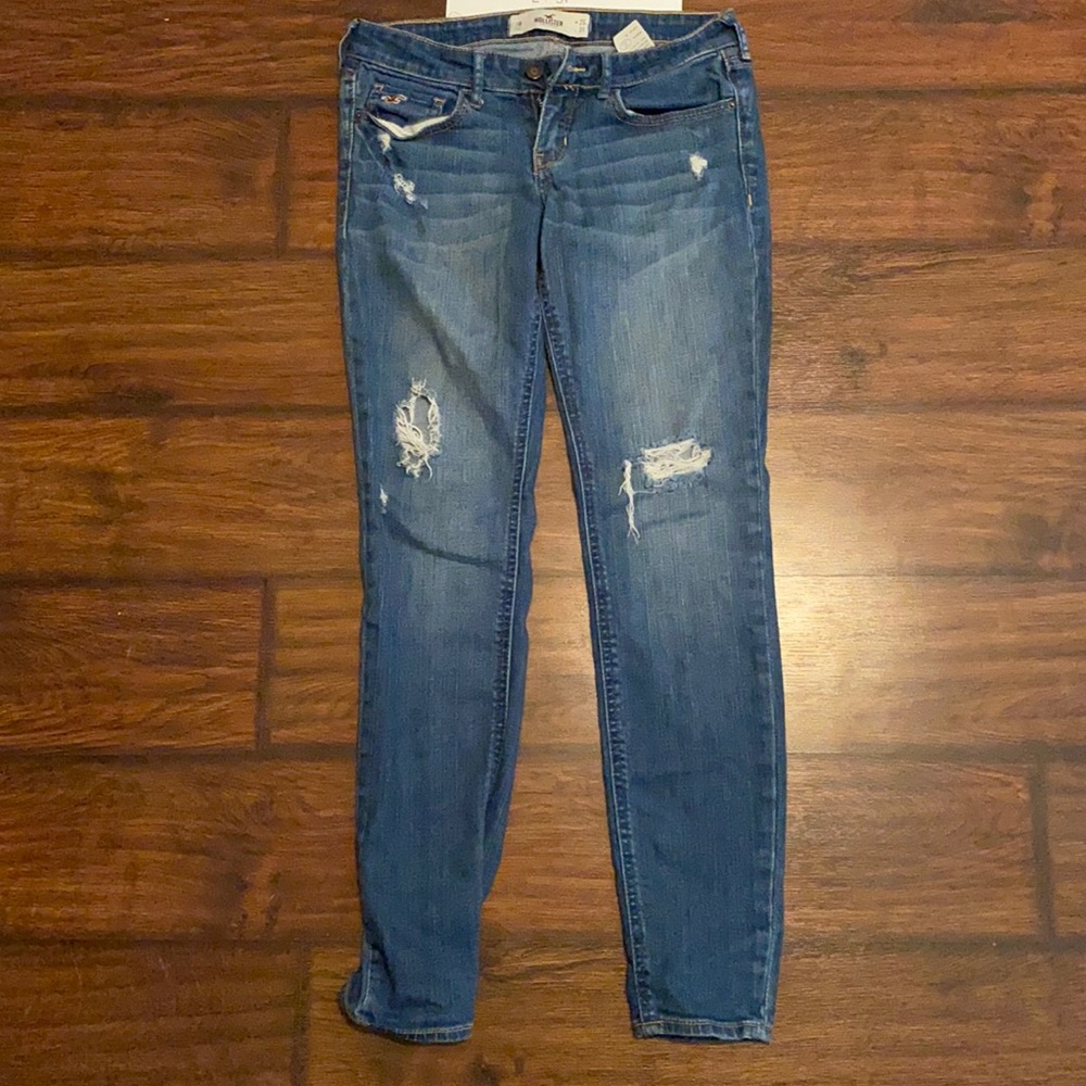 Hollister Dark Wash Jeans Low Rise